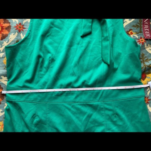 Merona Green Sleeveless Dress, Size 14 - Picture 10 of 10